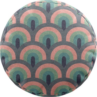 Подушка круглая Cortin «Ретро орнамент»