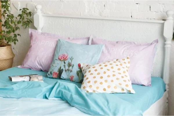 Постельное бельё "Этель" 2 сп Flowers dream 175х215 см, 200х220 см, 50х70+3 см - 2 шт