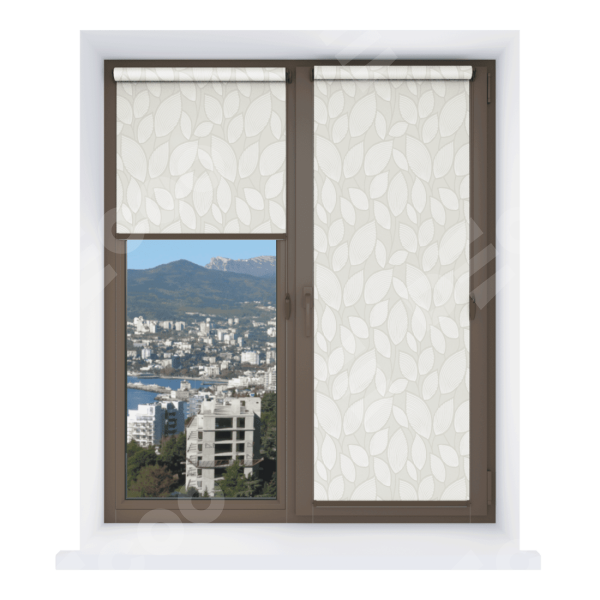 Рулонная штора Мини Ботаник Арт 01