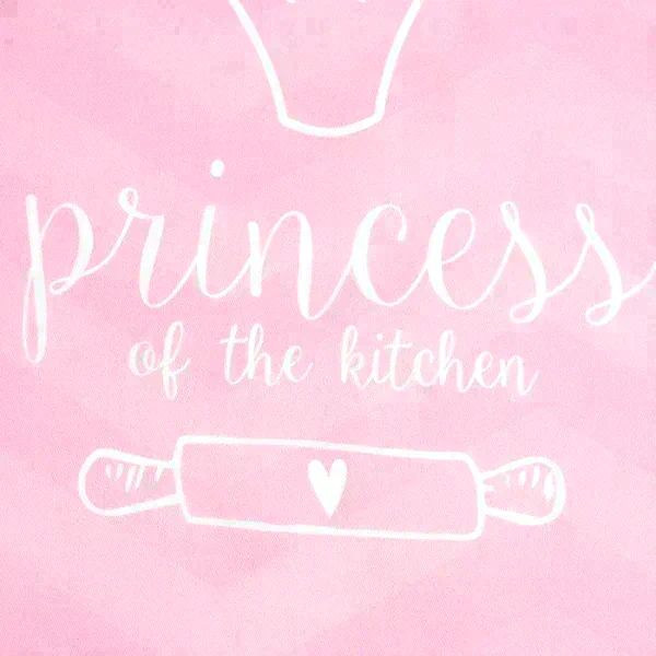 Фартук детский Этель "Princess", 46х60 см, 100% хлопок, саржа