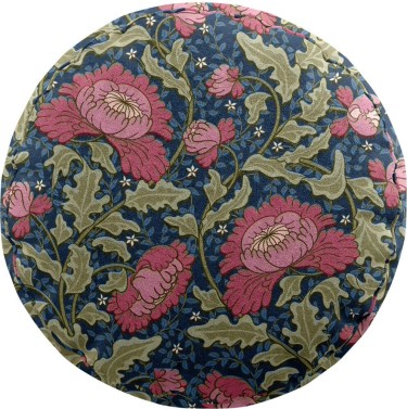 Подушка круглая Cortin «Розовые цветы»