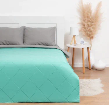 Покрывало LoveLife 1,5 сп 150х210±5 см, цвет мятный, микрофайбер, 100% п/э