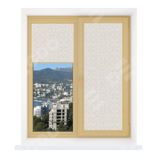 Рулонная штора Уни 2 Дамаск 01