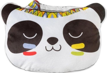 Подушка декоративная Крошка Я «Панда», 40х30 см, велюр, наполнитель 250гр/м2