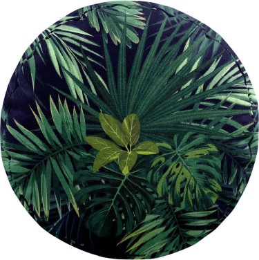 Подушка круглая Cortin «Пальмовые листья»