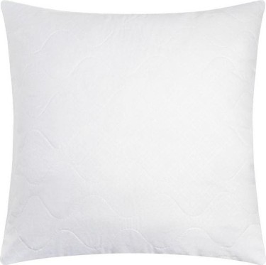 Наволочка Экономь и Я 70*70 см стёганая на молнии для подушки, 100% п/э