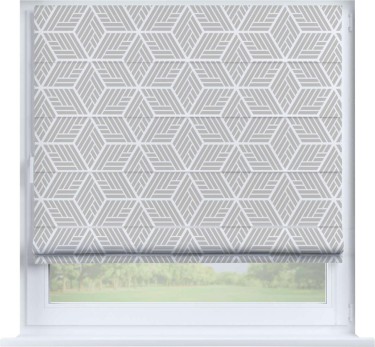 Римская штора «Кортин» на створку «Элемент»