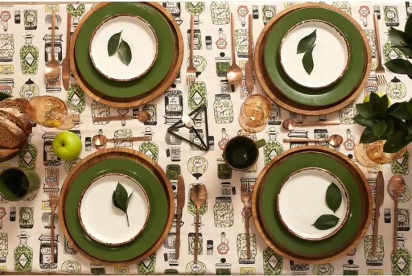 Скатерть "Этель" Kitchenware  149х180см, 100% хл, саржа 190 г/м2