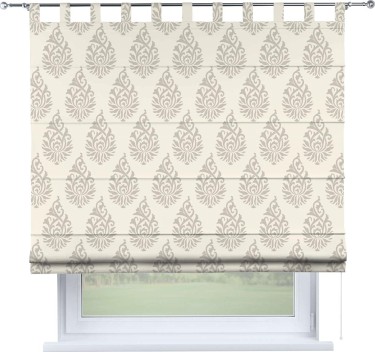 Римская штора «Кортин» на петлях «Изящный кулон»