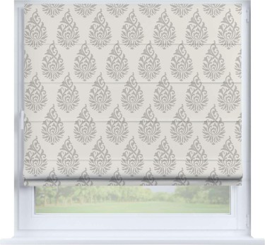Римская штора «Кортин» на створку «Изящный кулон»
