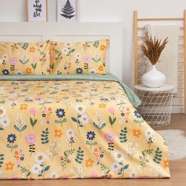 Постельное бельё LoveLife 2 сп «Полевые цветочки» 175х215см, 200х225см, 50х70см-2шт