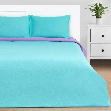 Постельное белье Этель дуэт Sea breeze 143*215-2шт, 220*240, 50*70-2 шт, поплин