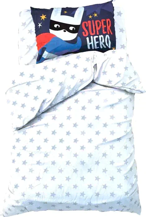 Постельное белье "Этель" 1.5 сп Super rabbit 143*215 см, 150*214 см, 50*70 см -1 шт,100% хл, бязь