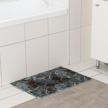 Коврик Доляна «Фам», 40×60 см, цвет зелёный