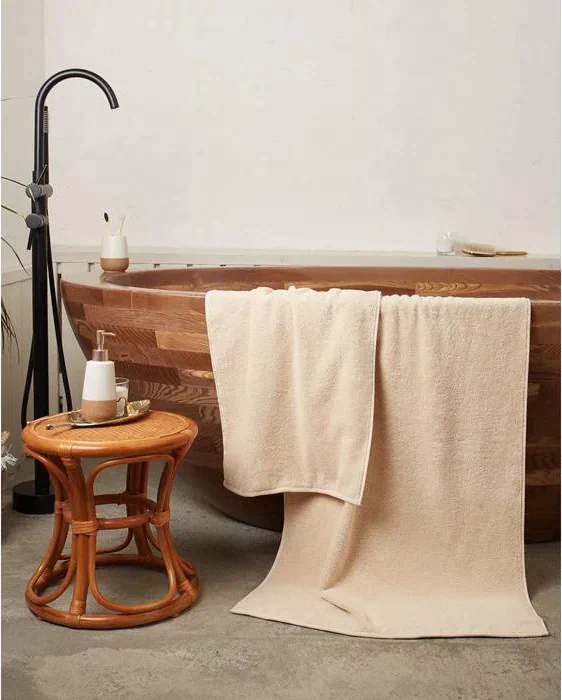 Полотенце махровое Этель Organic Beige 30х50 см, 100% хл, 420гр/м2