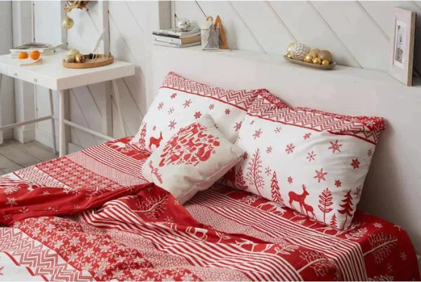 Постельное белье LoveLife 1,5сп "Reindeer" 143*215см,150*225см,50*70см-2шт