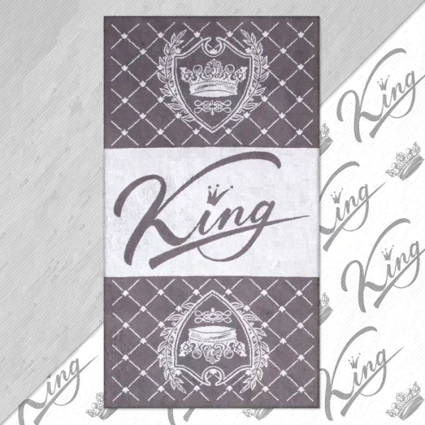Полотенце махровое Этель "King" 70х130 см, 100% хлопок, 420гр/м2