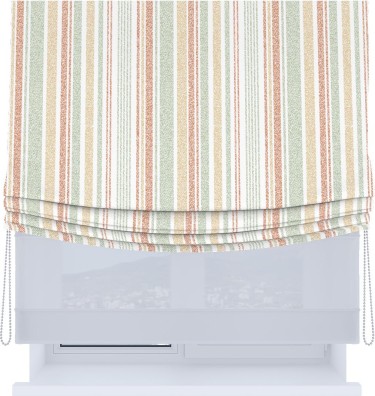 Римская штора «Кортин», день-ночь с мягкими складками, «Гераклея»