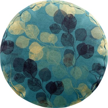 Подушка круглая Cortin «Листья в небе»