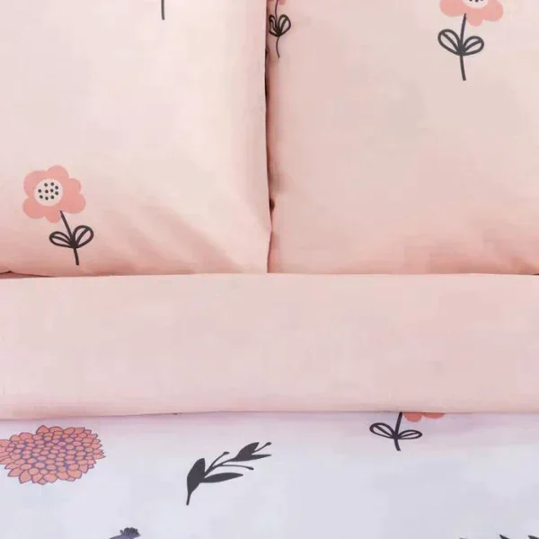 Постельное белье "Этель" 2 сп Flower garden 175*215 см, 200*220 см, 70*70 см -2 шт