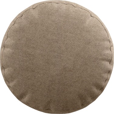 Подушка круглая Cortin лён димаут светло-бежевый