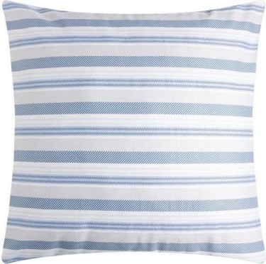 Наволочка LoveLife «Полоса» 70*70 см, цвет синий, 100% хлопок, сатин, 125г/м²